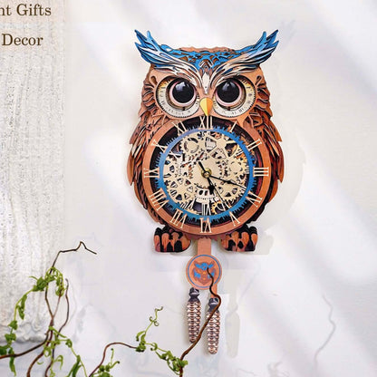 DIY Wooden Clock, 3D Puzzle Craft Kit