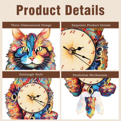 DIY Wooden Clock, 3D Puzzle Craft Kit