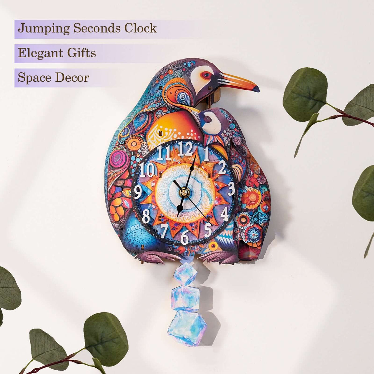 DIY Wood Puzzle Clock | 32 Styles Available
